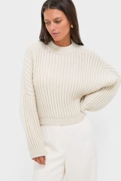 Ivory Bitsy Sweater