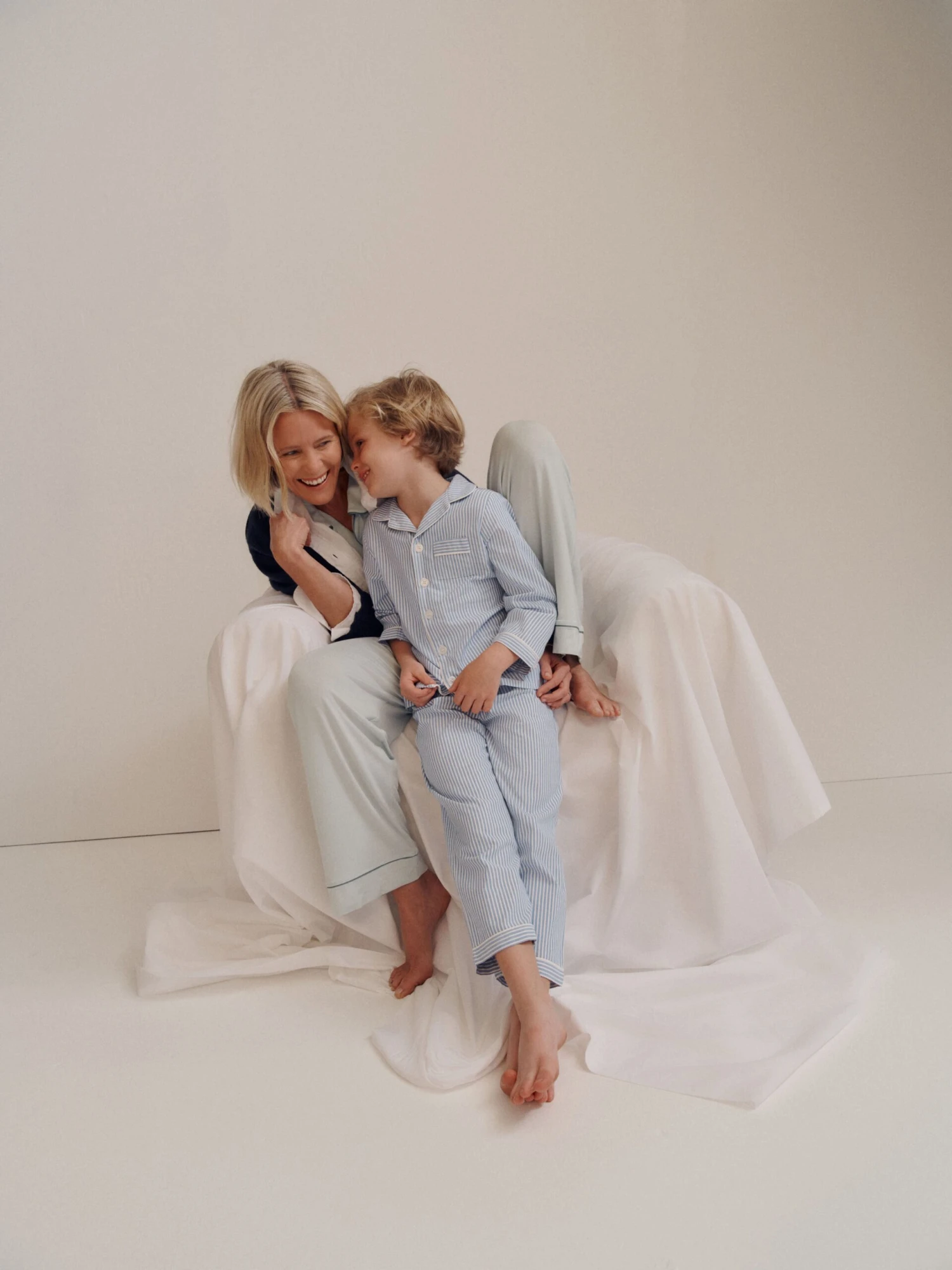 Eberjey Surf Spray Gisele Long PJ Set 2 Eberjey Surf Spray Gisele Long PJ Set - Image 2