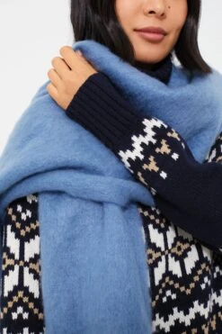 Denim Chic Solid Scarf -Loeffler Randall Store fPJy49WDIzr5vbYJW9D7TBDLkHfn2bl5 1