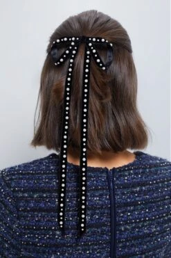 Black Pearl Annalee Bow Barrette -Loeffler Randall Store fQYpRPjaA41AUy4g3kh8atFlUgX9LAJh 1