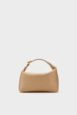 Beige Micro Pillow Pouch