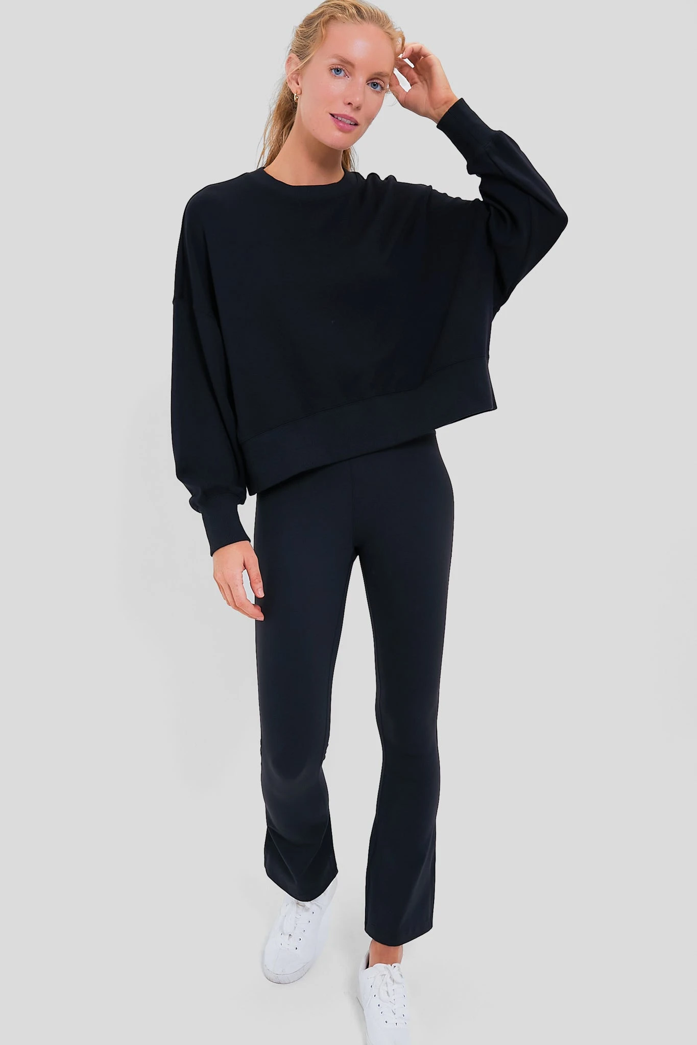 Black High Rise Compression Spandex Millie Yoga Pant 7 Black High Rise Compression Spandex Millie Yoga Pant - Image 7