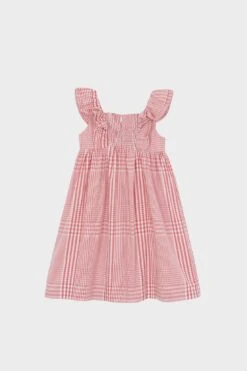 TARTINE ET CHOCOLAT Red Smocked Sleeveless Dress -Loeffler Randall Store g545f51eOj5bZX2dRCz8K7iFZwmqS1k5 1