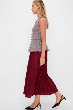 Berry Long Peplum Dress -Loeffler Randall Store gBzm7JmTpY5gmGah8xfOAF9CFNIgAGzZ 1