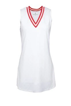 White And Retro Red Suzanne Tennis Dress -Loeffler Randall Store gDNdKafIoSYTrlfjjKSJ72DZ9t1RJ7Qu 1