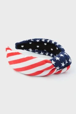 Americana Knotted Headband 8 Americana Knotted Headband -Loeffler Randall Store gsgO3GrxIybECQq6ANIEQhKsCRUCP4P5 1
