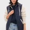 Veronica Beard Navy And Heathered Sand Barrows Mixed Media Jacket -Loeffler Randall Store gwX2DFSPczzstkWosuepUmRnKKyn7Q18 1