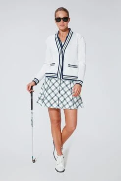 White Charley Golf Cardigan -Loeffler Randall Store h22FOgWVxyQkwxALLEKgwsXa2cp3YDpG 1