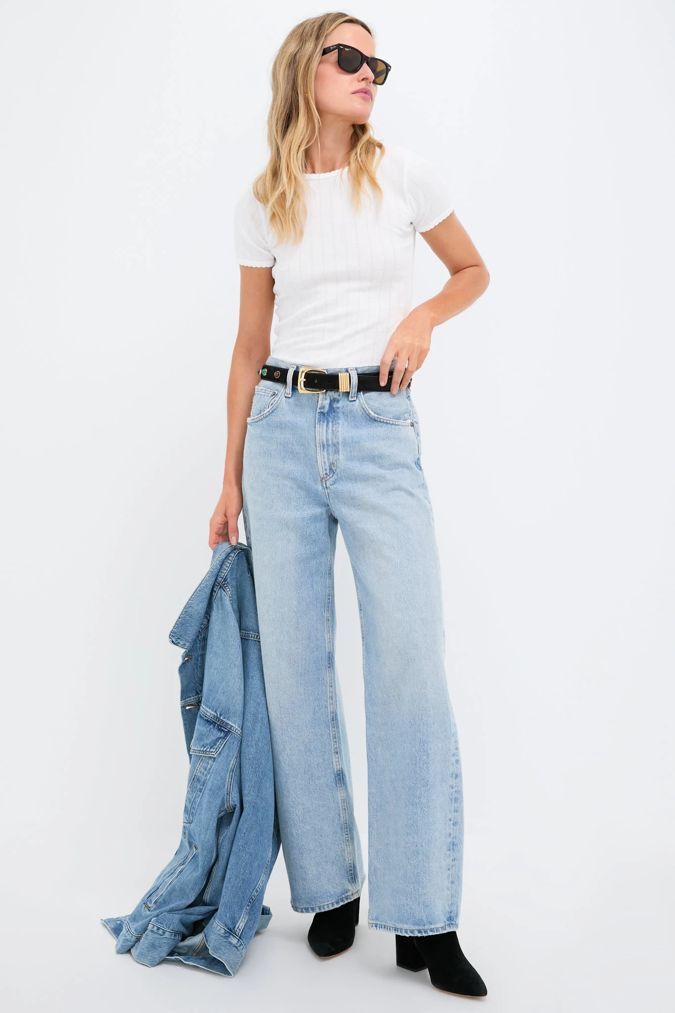 Veronica Beard Black Stone Embellished Harness Belt 4 Veronica Beard Black Stone Embellished Harness Belt - Image 4