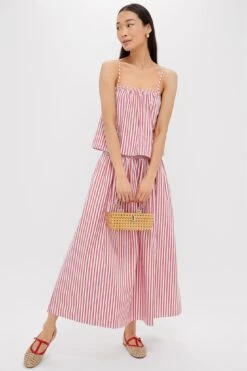 Solid & Striped Lipstick Red Noreen Skirt 8 Solid & Striped Lipstick Red Noreen Skirt -Loeffler Randall Store h9ExRzMu4SGk2INAWbjR1gK6jj0wRwHc 1