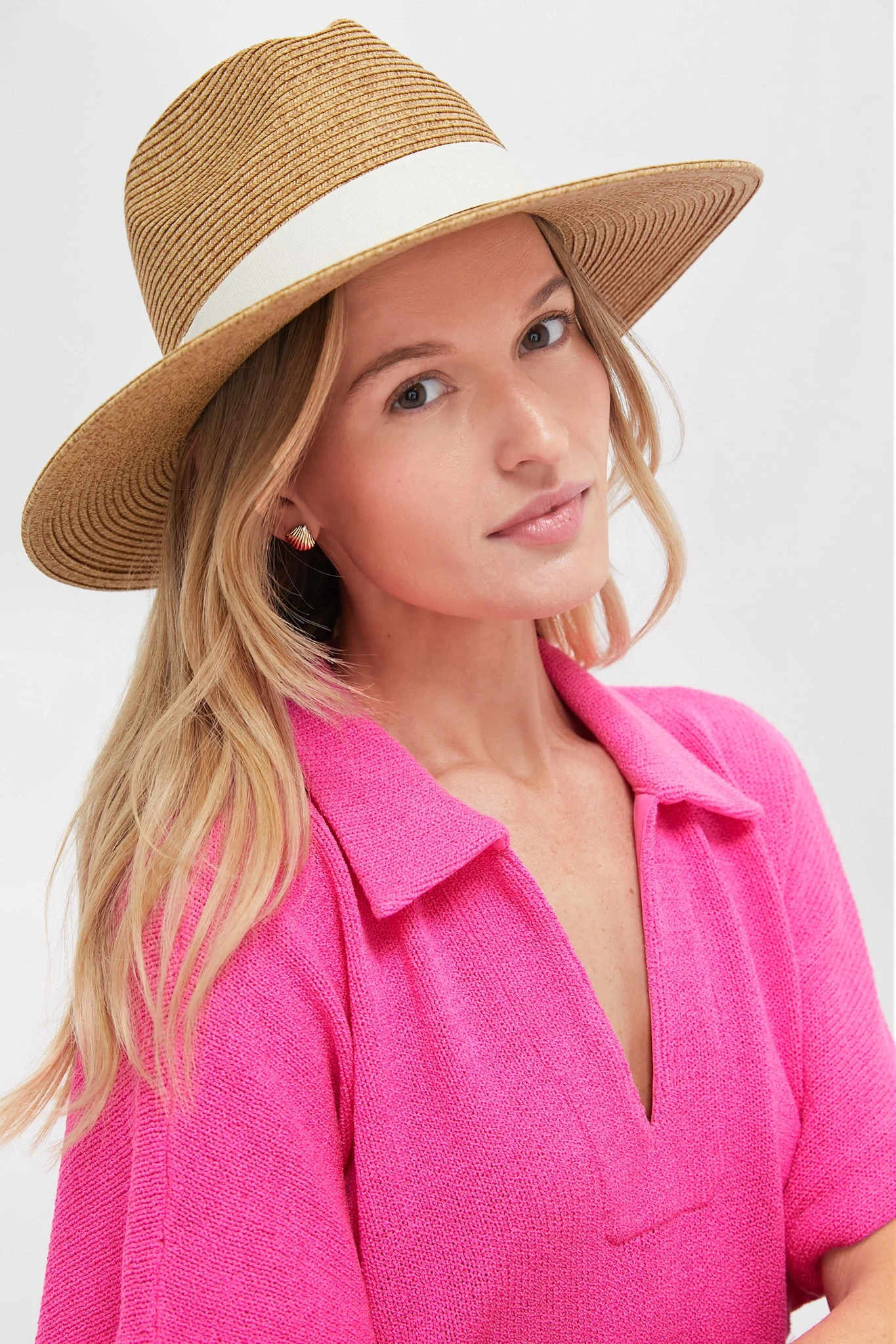 Exclusive Ivory Wide Brim Sun Hat 2 Exclusive Ivory Wide Brim Sun Hat - Image 2