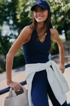 Navy Compression Spandex Lena Tank -Loeffler Randall Store hVg5om10h0ByZDXVxW8V4kf3AspC0Mhn 1