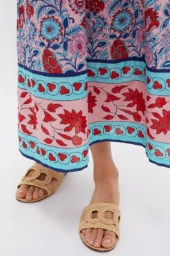 Mauve And Rose Wildflower Smocked Lisbon Caftan -Loeffler Randall Store hZGCPRQaAd3GTYFVqYdTwxywhh2GF9or 1