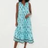 Tropical Turquoise Bouquet Salty Paloma Caftan -Loeffler Randall Store hlaUk8XlKperWqgLbHvMDzmiC7PnHzK5 1
