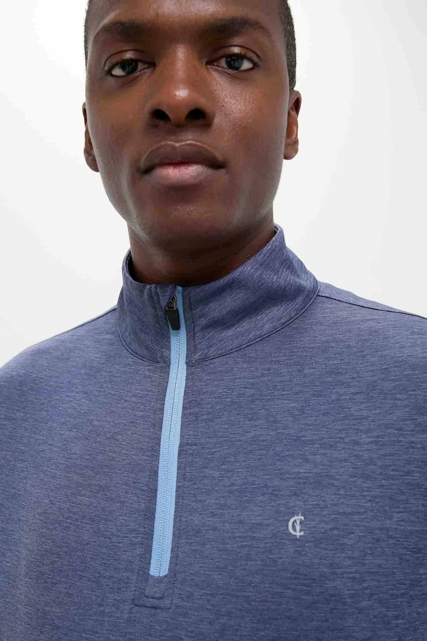 Heathered Navy Featherweight Performance Pullover 5 Heathered Navy Featherweight Performance Pullover - Image 5