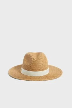 Exclusive Ivory Wide Brim Sun Hat