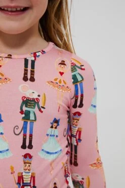 Pink Nutcracker Ballet Kids Bamboo PJ Set -Loeffler Randall Store i7noMAbKK8MCQKkRwZAUpkWcHhXdPx6i 1