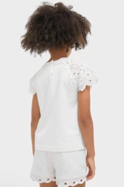 TARTINE ET CHOCOLAT White Eyelet Sleeve Blouse -Loeffler Randall Store i92temLPDt0Qp4N0moHH8pGVq7ZZfjy0 1