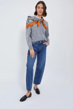 Orange Filigree Medium Silk Scarf 7 Orange Filigree Medium Silk Scarf -Loeffler Randall Store iTjc0qJTGuH8nArIjN4xUSpom7rCrlue 1