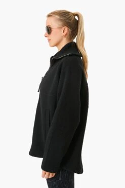 Varley Black Olivia Fleece Jacket -Loeffler Randall Store iTt6PFFYLkRwC3ctV9yXUB6PBKKSFFN1 1