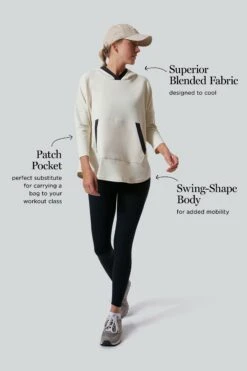 Cream Hooded Eden Sweatshirt -Loeffler Randall Store iUtQBy3I15ewPb5TynrmGB1uuj6kfnzP 1