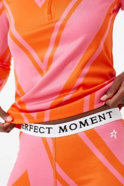 Azalea Pink And Orange Chevron Print Thermal Pant -Loeffler Randall Store iXXsKtYhy2lX1crfVkIEMgWOn65sr5Px 1