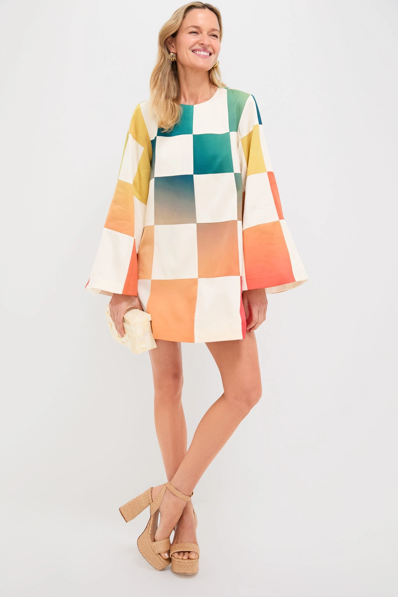 Beige Leather Natural Raffia Dolly Verona Sandals 3 Beige Leather Natural Raffia Dolly Verona Sandals - Image 3