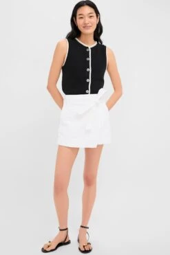 Veronica Beard White Agee Skort -Loeffler Randall Store in0fS7RQFCy50Q50Ude0qGKSoYOzFJrR 1