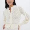 Ivory Pointelle Colette Cardigan -Loeffler Randall Store isOi3ytUQYU7ZOfZCtpkmcIgqmqaCUcB 1