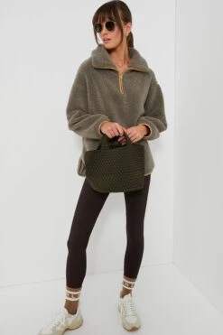Olive Rhodes Shearling Quarter Zip -Loeffler Randall Store iy1zQDoHpbG61slJGCtw2AURGt8AiLFg 1