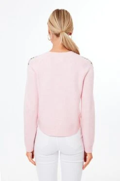 Pink Floral Embroidered Lilah Sweater 8 Pink Floral Embroidered Lilah Sweater -Loeffler Randall Store jGsyESumhBWFeBjKTBLWZ3fg3OVKMCLS 1