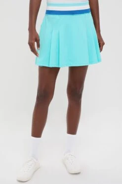 Lisbon Blue 15 Inch Performance Jersey Lydia Skirt