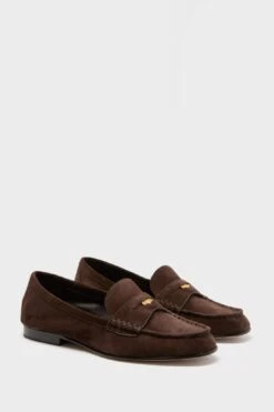Veronica Beard Espresso Penny Loafers -Loeffler Randall Store jUUV3wA7tyUToTeVuirPA255MFMD82K0 1