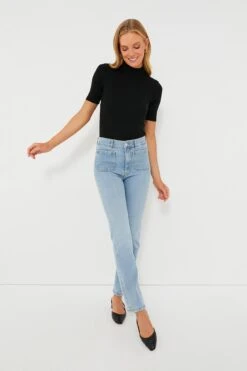 Marine Layer Black Lexi Rib Mock Neck Top -Loeffler Randall Store jlrAraJnABJoqxSqdHcZfc48TBLIcGV3 1