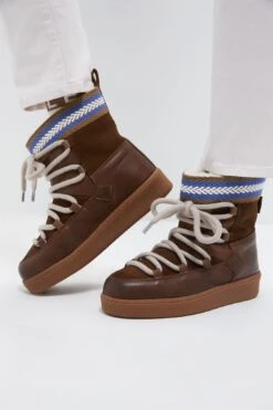 Brown Cosmos Leather Wool-Lined Boots -Loeffler Randall Store jxVAUXn3AFllojxWVuJgGMqWSrIS8D9Z 1