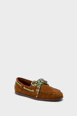 Loeffler Randall Cacao Suede Franco Loafers