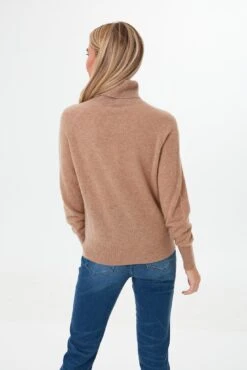 Camel Heather Ribbed Trim Cashmere Turtleneck -Loeffler Randall Store kJWBwtXo00LlqHvspOz5nR1WG9y33NWi 1