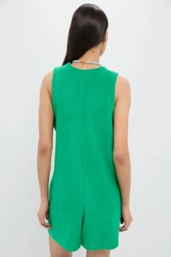 Green Terrycloth Myla Romper Coverup -Loeffler Randall Store kR2eCG2ieaq2eier5dc9uRXPb6u3EKtP 1