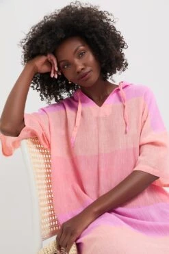 Nefas Peach Beritu Hoodie Dress -Loeffler Randall Store kYy6hgOfvSQhJdDzfnJz0MBvkDz7BMJR 1