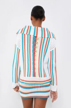 Solid & Striped Crochet Vertical Stripe Lola Pullover -Loeffler Randall Store klbCiOi5YH6gdzKSZUag8hOcmPlb74qG 1