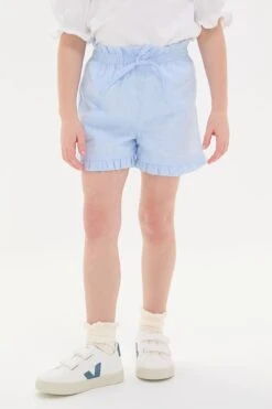 Light Blue Flores Cotton Girls Shorts 8 Light Blue Flores Cotton Girls Shorts -Loeffler Randall Store kmmkOKNVQh0cV7JrPG9o67XF1JvAzZny 1