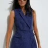 Navy Tweed Campbell Romper -Loeffler Randall Store kncAwVqKTTffwDlyYatt3zEjkgUiUabK 1