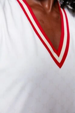 White And Retro Red Suzanne Tennis Dress -Loeffler Randall Store kqFHRpoEzPk2yOagNmF1MD05p129QEU8 1