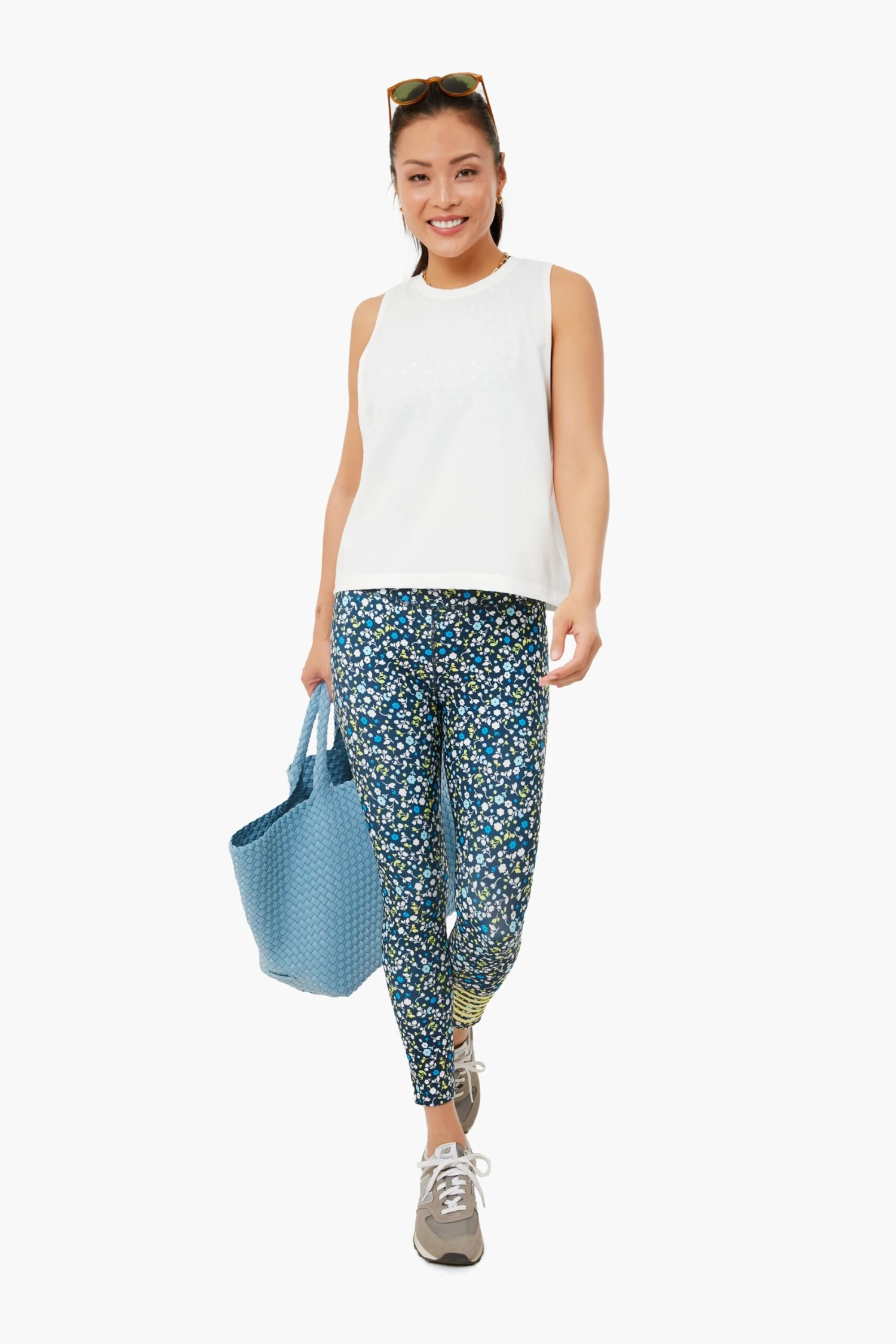 Courtside Floral Logan Sports Bra 6 Courtside Floral Logan Sports Bra - Image 6