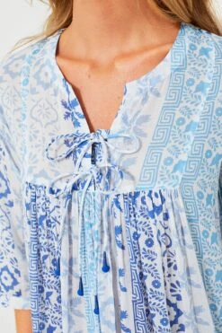 Blue Chichi Seychelles Short Tunic -Loeffler Randall Store lO0wjcIGPuQiS9sQpJ8mP6gpvaj0jeZT 1