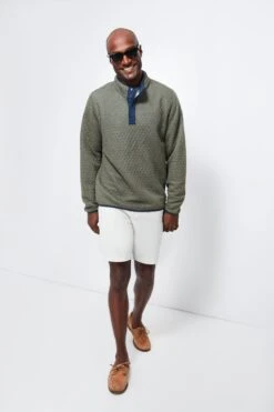 Marine Layer Navy Olive Heather Corbet Reversible Pullover -Loeffler Randall Store lOdcE9R7dq9wJKa2zbnXzh3paaNdlaGy 1