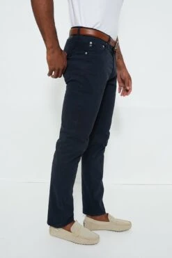 AG Jeans The Graduate In New Navy Sueded Twill (32" Inseam) -Loeffler Randall Store lajnI9YI4wwWQhPzjuCQgdw1PxwSfOzP 1