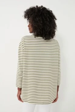 Olive Striped Knit Popover -Loeffler Randall Store m2TSS2Vs6OApipi0htT0dPVcIZSuws3B 1