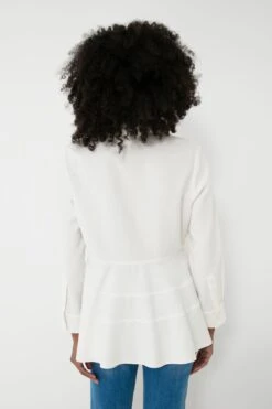 White Ashlen Blouse -Loeffler Randall Store mPyGpxZc20W6UI9ODzgyctXMjO6FHX4v 1