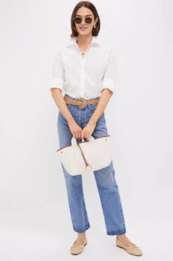 White Wexler Cotton Button Down -Loeffler Randall Store myoq7DuLxMX8hCKwVfLmjudzdEF1mHaD 1